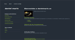 Desktop Screenshot of danielmarin.es