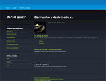Tablet Screenshot of danielmarin.es